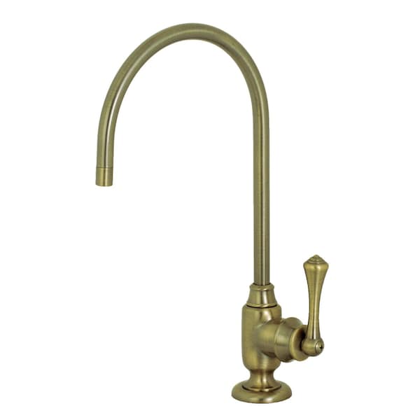 KS5193BL Vintage Single-Handle Water Filtration Faucet, Antique Brass